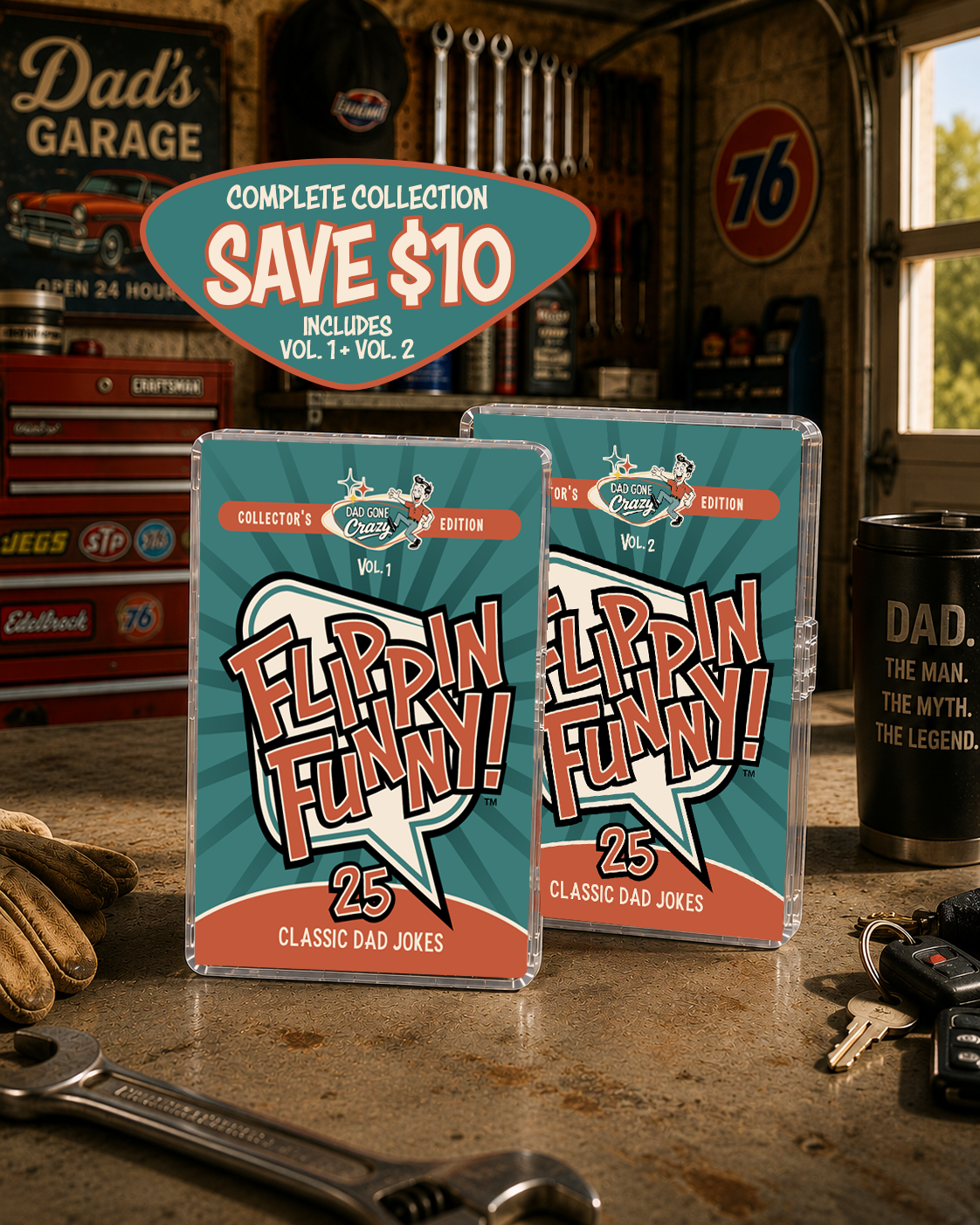 Flippin' Funny™ Dad Joke Collector Series