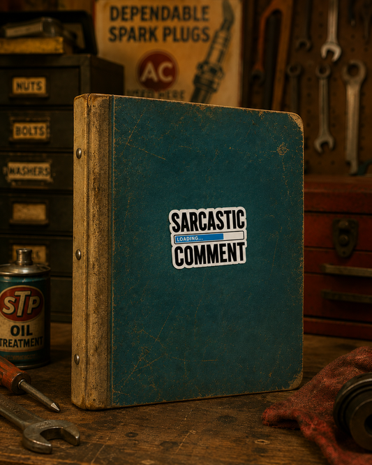 Sarcastic Comment Loading Sticker