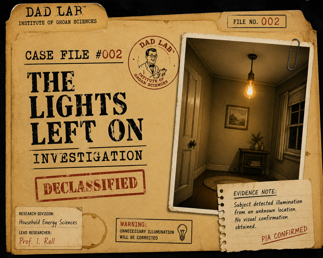Case File #002: The Lights Left On Investigation