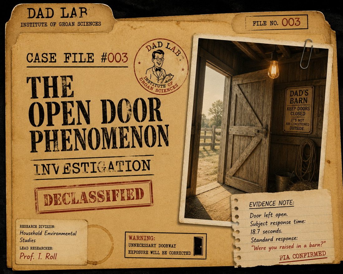 Case File #003: The Open Door Phenomenon