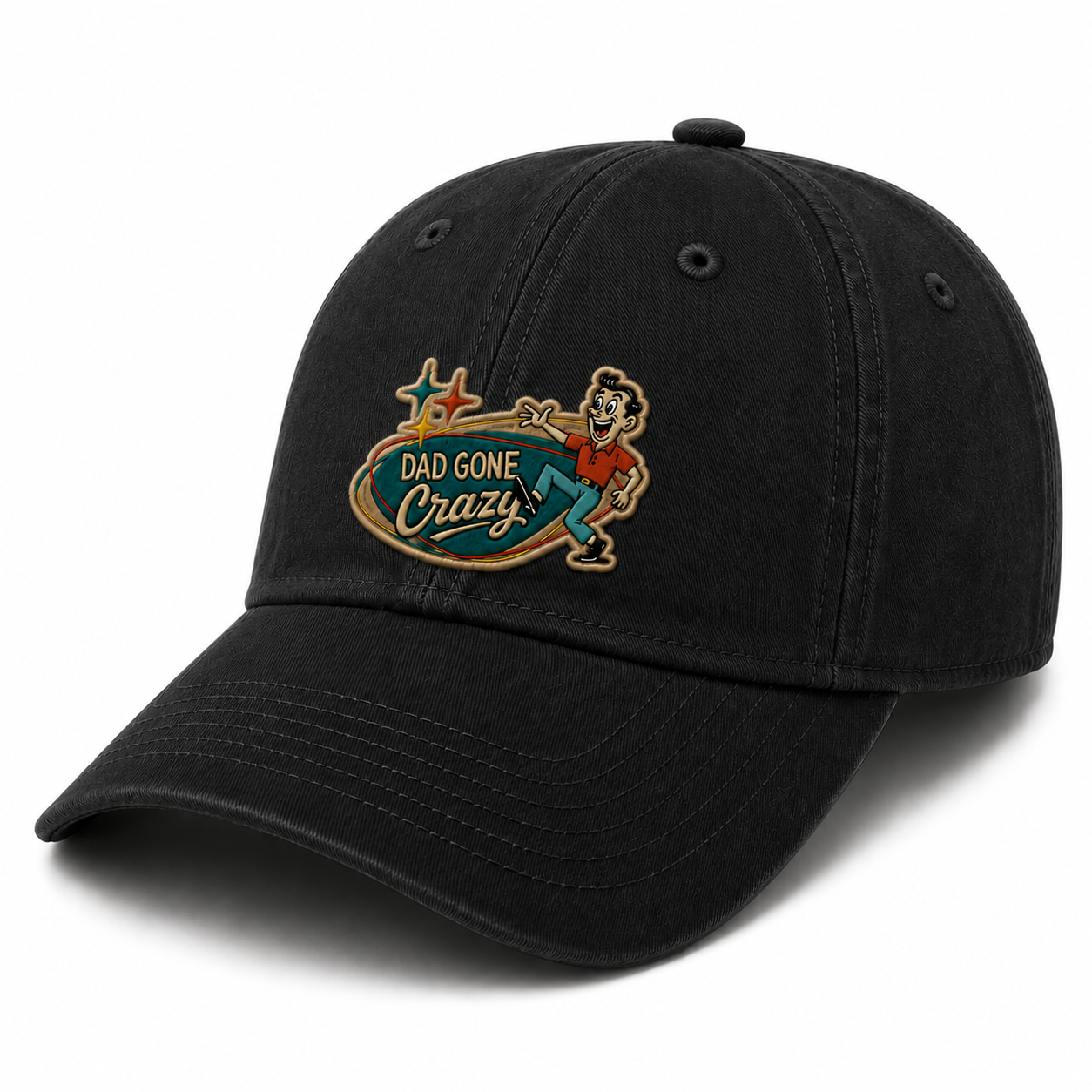 Dad Gone Crazy Logo Hat
