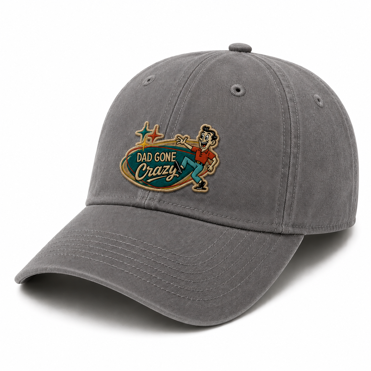 Dad Gone Crazy Logo Hat