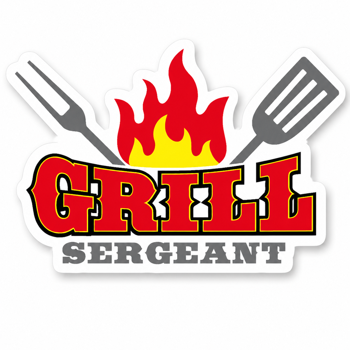 Grill Sergeant Sticker