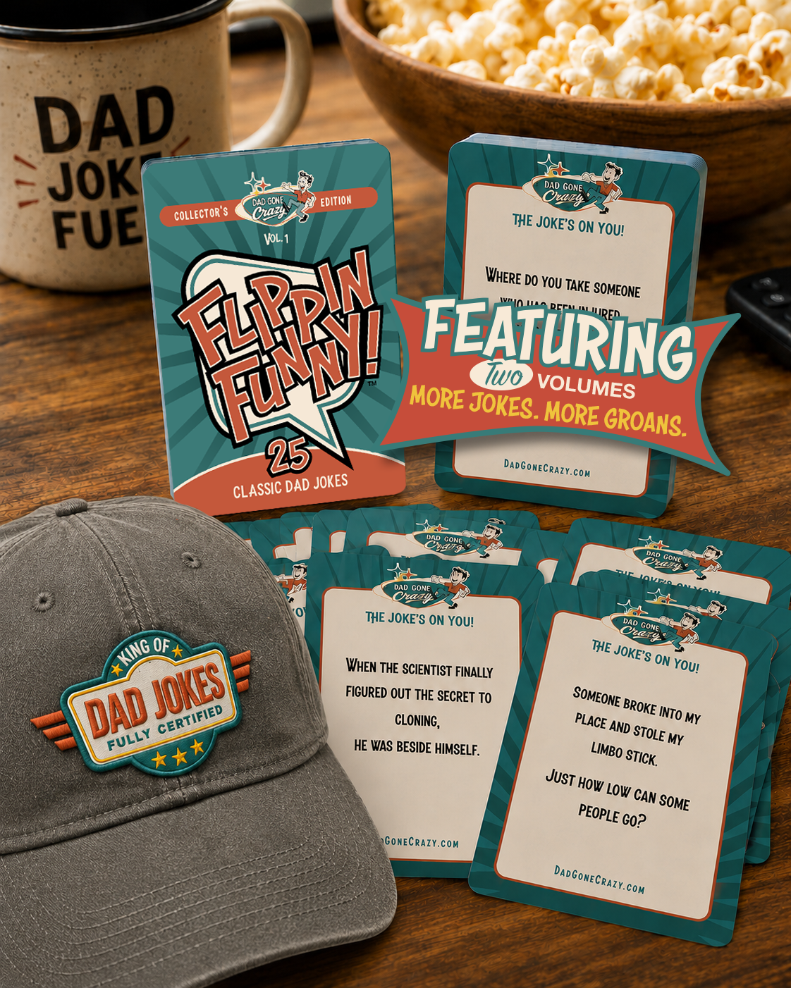 Flippin' Funny™ Dad Joke Decks
