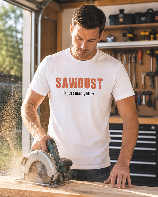 Sawdust Is Just Man Glitter Tee